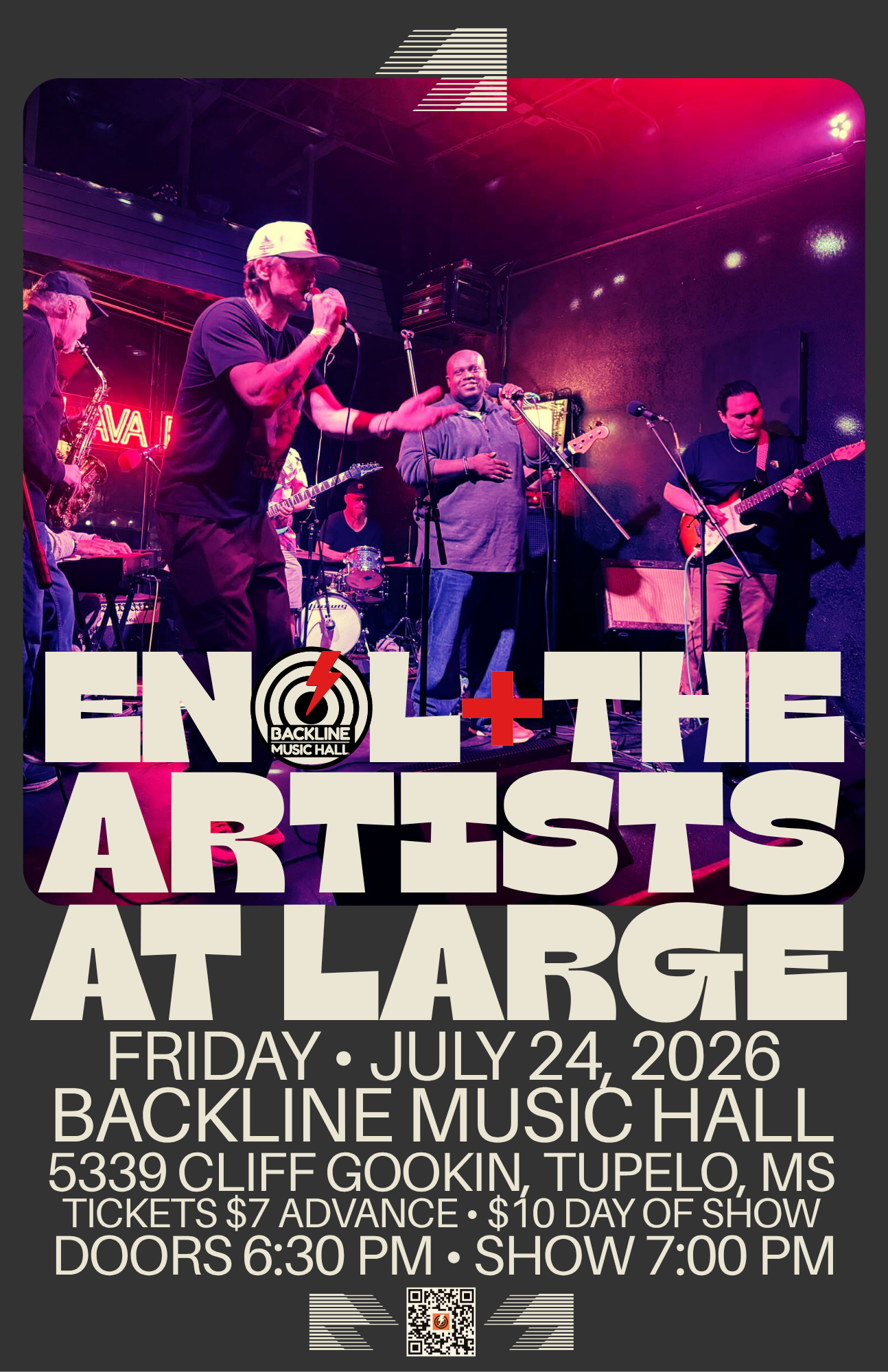 Backline Music Hall Shop | Discover Events & Buy Tickets Now